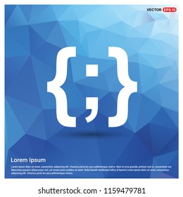 curly bracket - Free vector icon