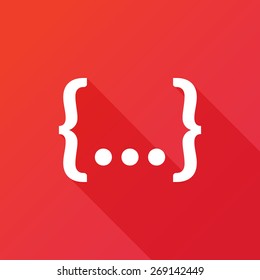 Curly bracket icon.