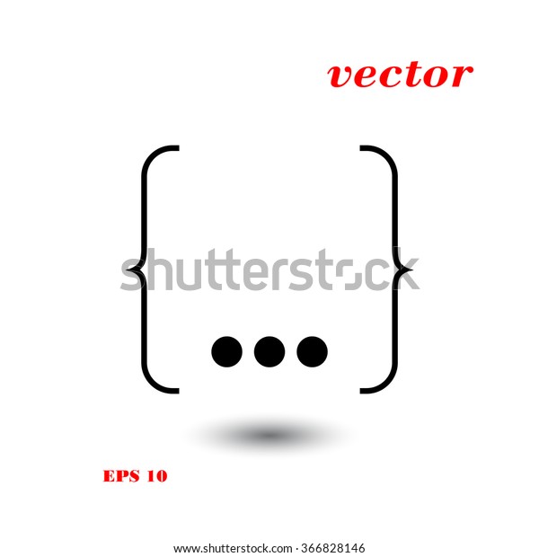 Image Vectorielle De Stock De Icone Crochet Boucle Symbole De Devis 366828146