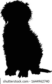 
Curly Coated Retriever Silhouette Vector Found In Map Of Europe