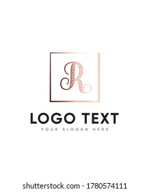 Curly Fun Letter Type R Logo Stock Vector (Royalty Free) 1780574111 ...
