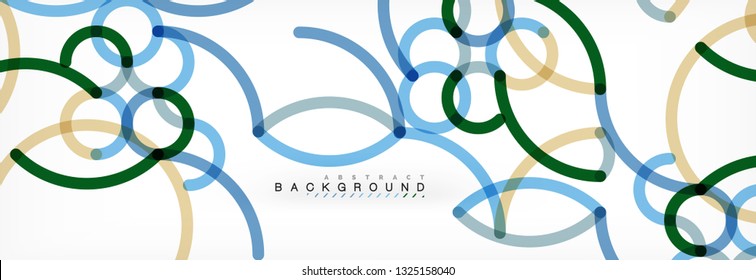Fundo abstrato das linhas onduladas, textura linear sobreposta por cores, ilustração vetorial