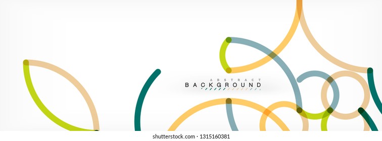 Diseño de fondo abstracto de líneas onduladas, líneas de color transparentes en gris, ilustración vectorial