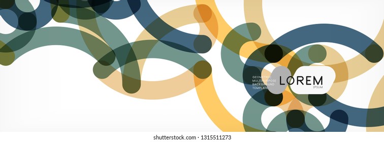 Diseño de fondo abstracto de líneas onduladas, líneas de color transparentes en gris, ilustración vectorial
