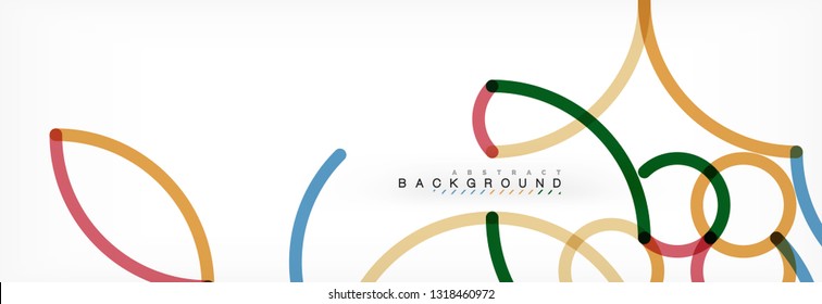 Diseño de fondo abstracto de líneas onduladas, líneas de color transparentes en gris, ilustración vectorial