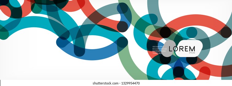 Diseño de fondo abstracto de líneas onduladas, líneas de color transparentes en gris, ilustración vectorial