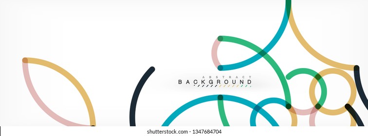 Diseño de fondo abstracto de líneas onduladas, líneas de color transparentes en gris, ilustración vectorial