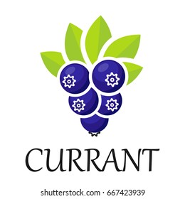 currant black with text