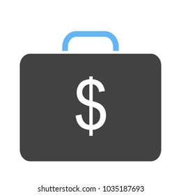 Currency Briefcase Icon