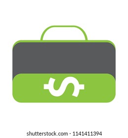 Currency Briefcase Icon
