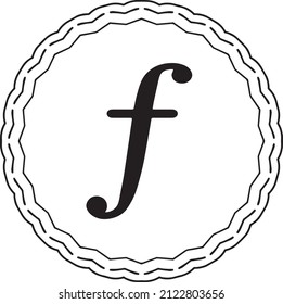 currency coin symbol shaped vector illustration