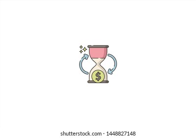 Currency concept icon in trendy flat style isolated on white background. Currency concept symbol. Vector illustration