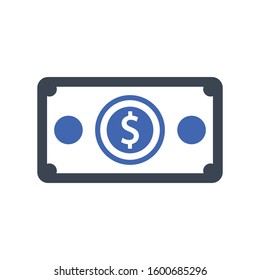 Currency, dollar icon, Vector graphics