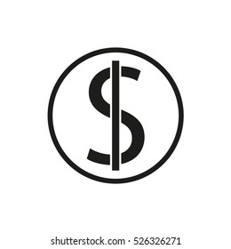 currency, dollar, money, icon, vector icon, eps10