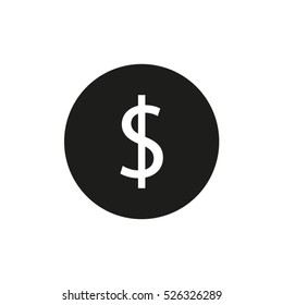 currency, dollar, money, icon, vector icon, eps10