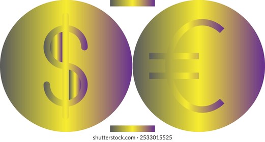 Currency Exchange icon design for personal commercial use