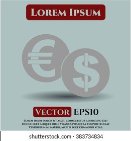 Currency Exchange icon or symbol