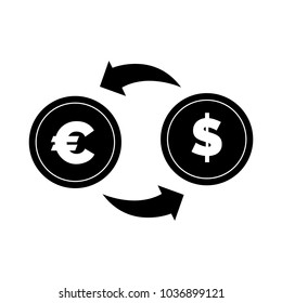 Currency exchange, logo , icon