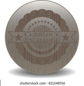 Currency Exchange realistic wood emblem
