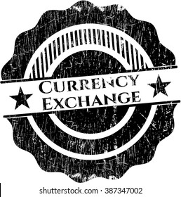 Currency Exchange rubber stamp