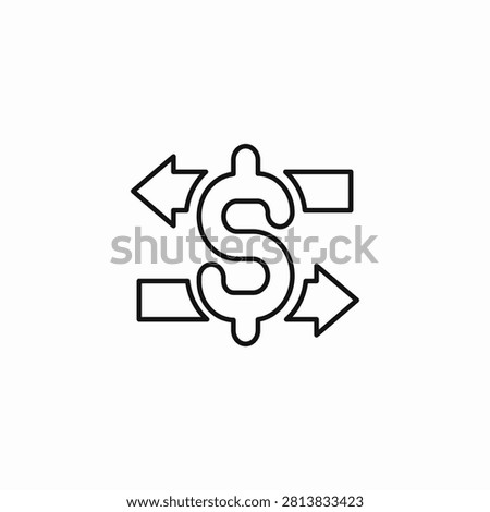 currency exchange transaction icon sign vector