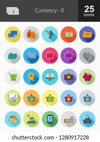 Currency Flat Icons