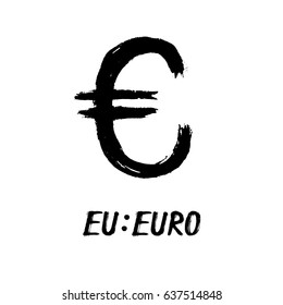 Currency - Grunge - Euro
