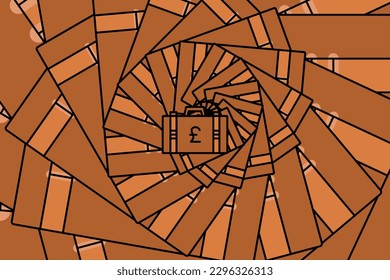 currency icon abstract background design 