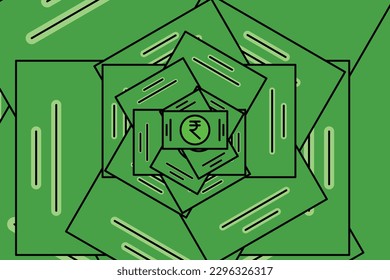 currency icon abstract background design 