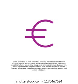 
currency icon logo vector