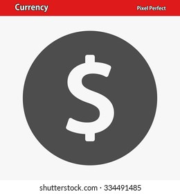 Currency Icon. Professional, pixel perfect icon optimized for both large and small resolutions. EPS 8 format.