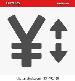 Currency Icon. Professional, pixel perfect icon optimized for both large and small resolutions. EPS 8 format.