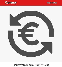 Currency Icon. Professional, pixel perfect icon optimized for both large and small resolutions. EPS 8 format.