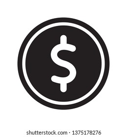 Currency icon in trendy flat style design. Vector graphic illustration. Money symbol for website design, logo, app, and ui. Vector file. EPS 10.