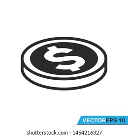 currency icon vector design template