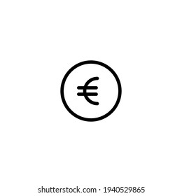 Currency icon vector illustration logo template for many purpose. Isolated on white background.