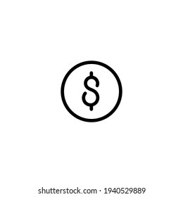 Currency icon vector illustration logo template for many purpose. Isolated on white background.