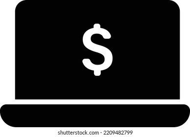 Plantilla de logotipo de la ilustración del vector de icono de moneda para muchos fines. 