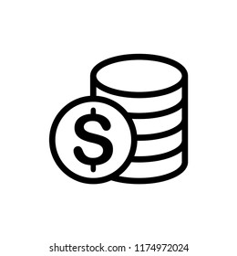 Currency Icons. Dollar, Euro, Yuan and other symbols.