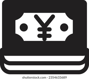 Currency Japanese Money Outline Icon