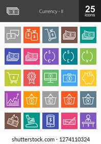Currency Line Icons