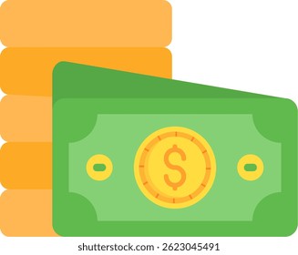 Línea de divisas Vector Icon Design