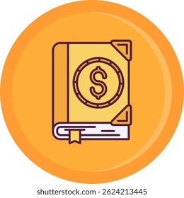 Línea de divisas Vector Icon Design