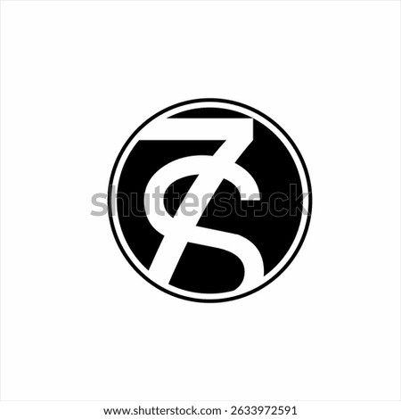 Currency logo design with 7S concept.