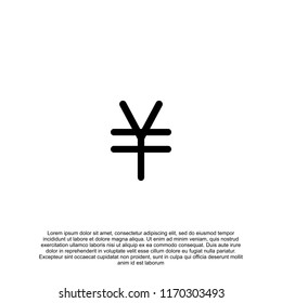 currency logo icon vector illustration