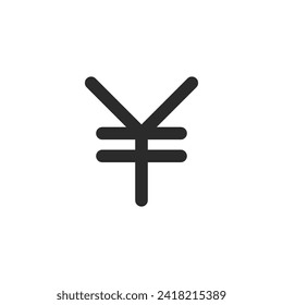 Currency logo and symbol icon vector