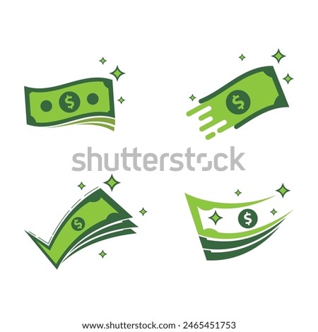 Currency  money icon flat design