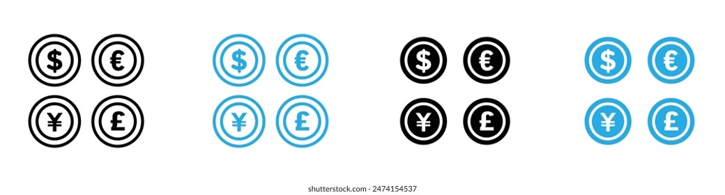 Currency Money Icon Perfect for Finance and Banking Themes