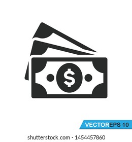 
currency, money icon vector template