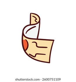 Currency Note hand draw doodle Vector icon